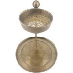 Triquetta Brass Resin Burner, Each